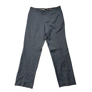 Burberry Men's Size 36R Gray Wool Dress Pants Slim Fit Made In Italy